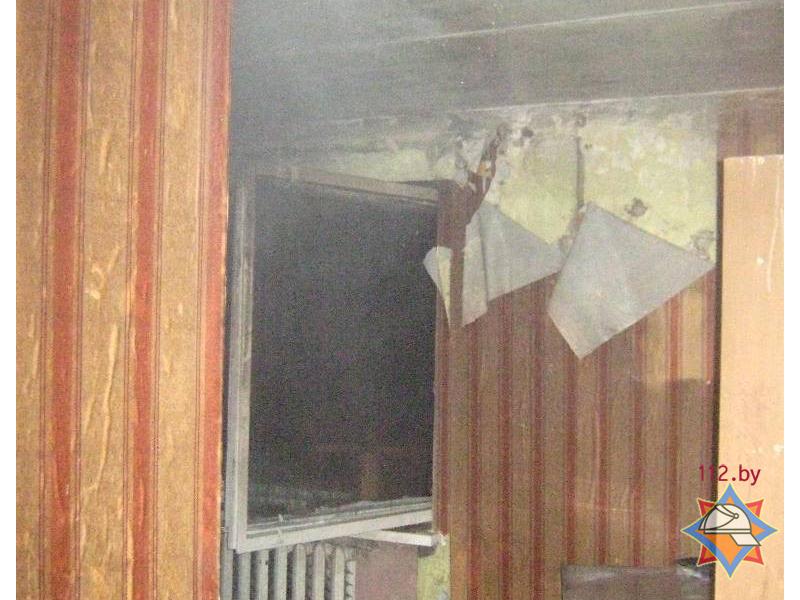 Пожар в общежитии ГУО «Бобруйский государственный строительный профессионально-технический колледж» 
