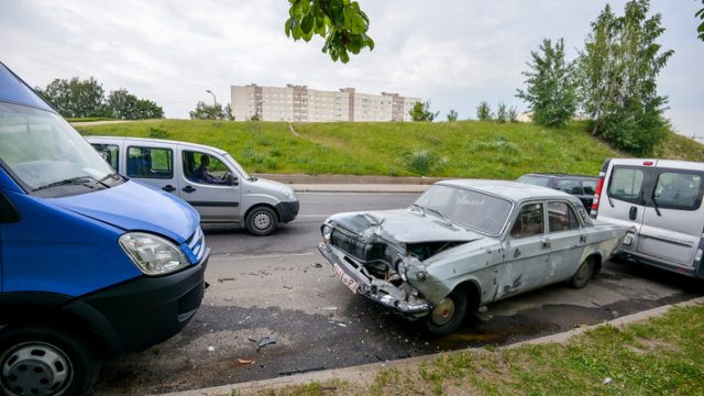 Авария в Минске 
