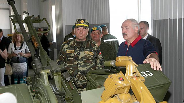 Лукашенко про вооружение 