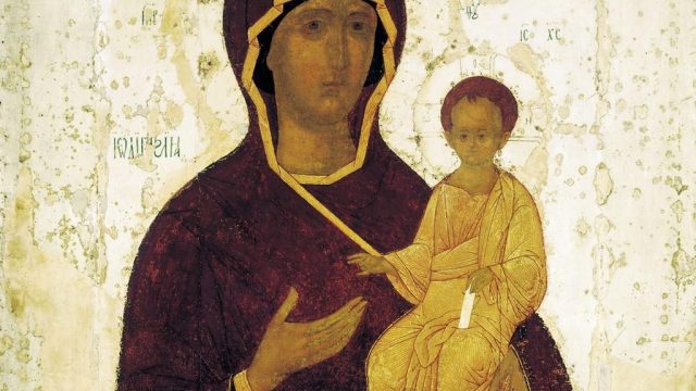 Смоленская икона Божьей матери Одигитрия