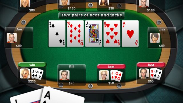 Игра в покер 