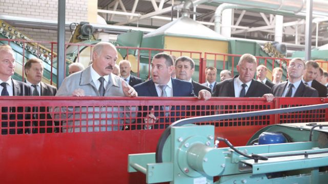 Лукашенко о льняной отрасли 