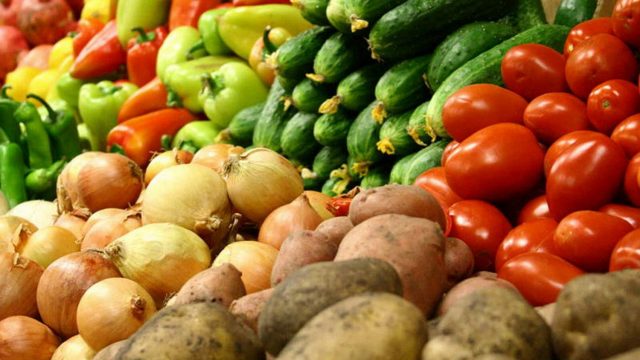 Цены на картофель и овощи