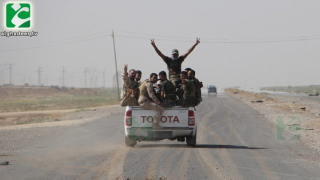 Курдская армия "Пешмерга" отбили у террористов город  Джалаула