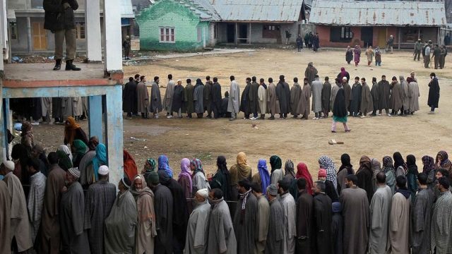 выборы в Кашмире