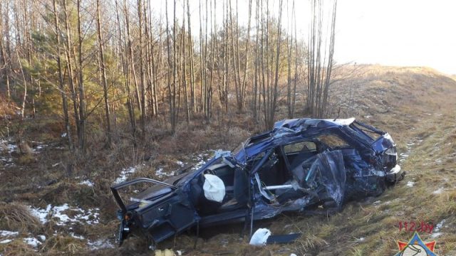 ДТП в Славгородском районе: водителя удалось спасти