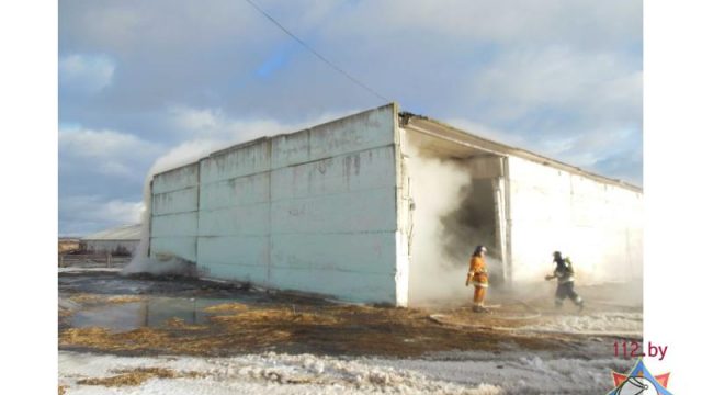 пожар в Чижовке
