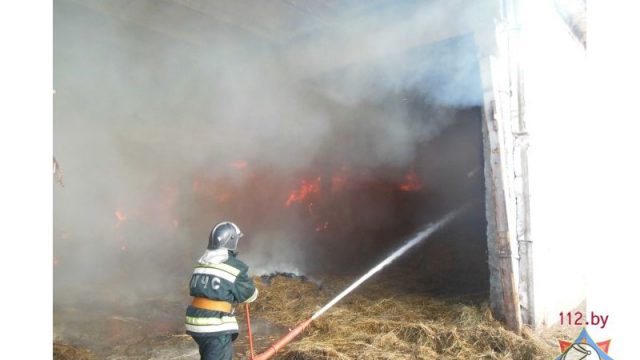 пожар в Чижовке