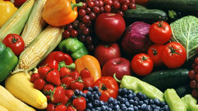 Запрет на овощи и фрукты