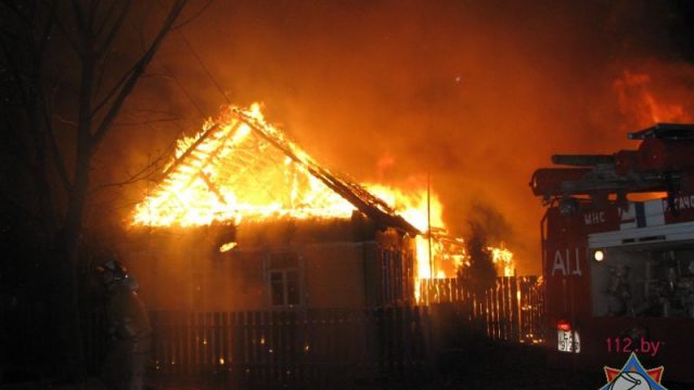 Пожар в жилом доме в Гомеле: один человек погиб