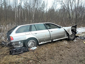 В ДТП в Минской области пострадали двое малышей, которых везли в багажнике