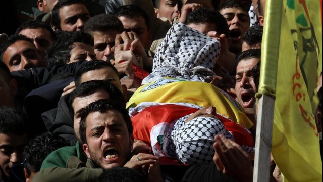 похороны палестинца