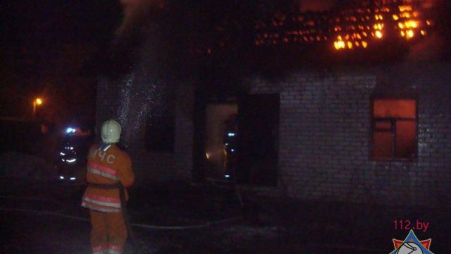 пожар в Новополоцке