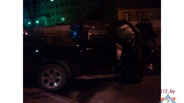 ДТП в Лунинецком районе: автомобиль столкнулся с трактором