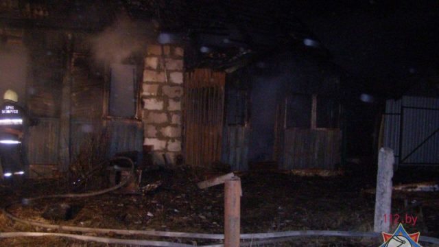 Пожар в Могилевской области: один человек погиб