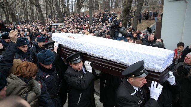 похороны Бориса Немцова