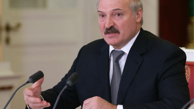 Лукашенко - занятость