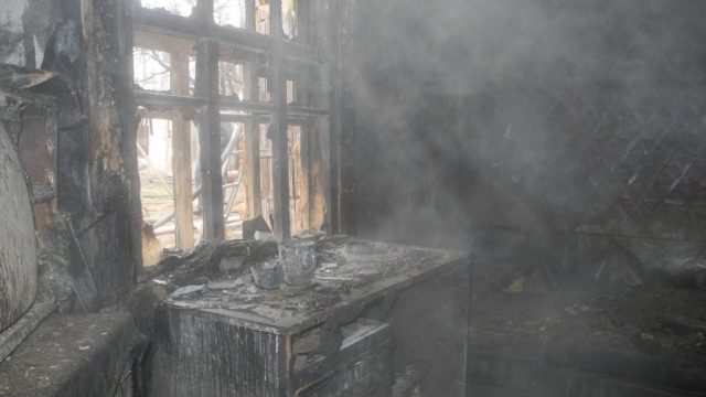 В Гомеле во время пожара в частном доме погиб мужчина.