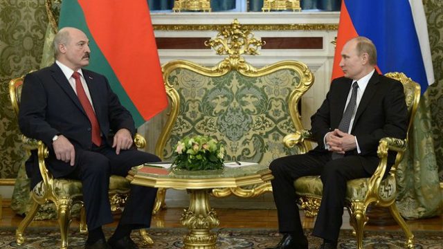 Встреча Путина и Лукашенко