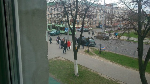 Две аварии подряд произошли сегодня в Новобелице