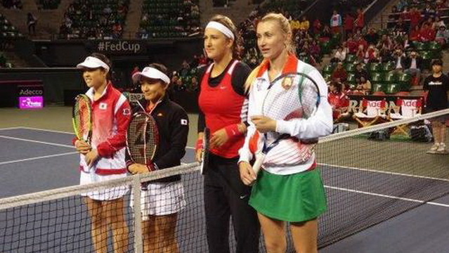 Женская сборная Беларуси по теннису вышла во вторую мировую группу