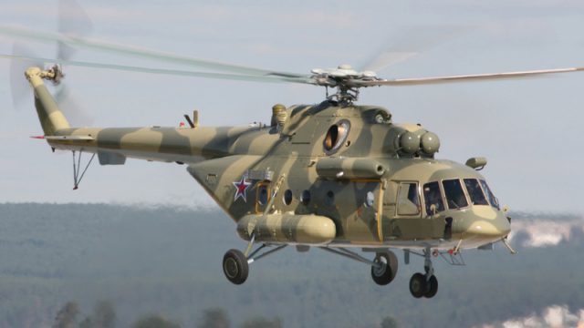 вертолёт Ми-8