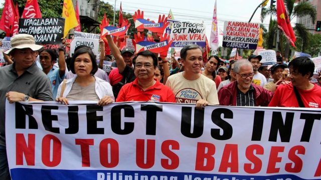 акция протеста на Филиппинах
