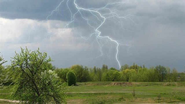 На большей части Беларуси объявлено штормовое предупреждение