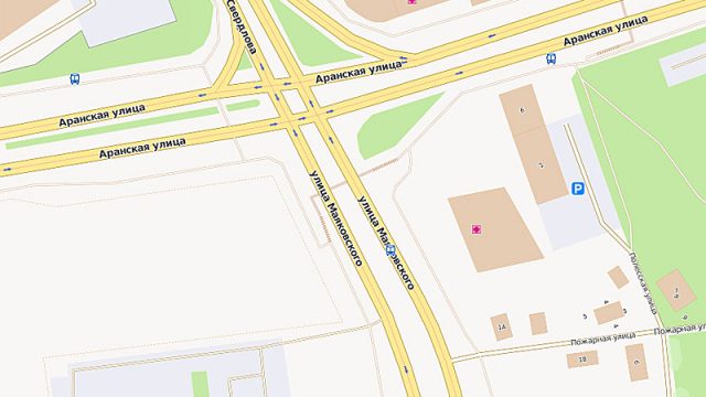 В Минске на развязке улиц Маяковского и Аранская планируют построить дополнительную полосу