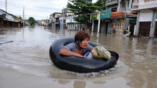 Наводнение в Бирме