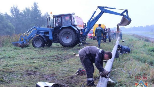 В Заславле произошла авария с разгерметизацией газопровода