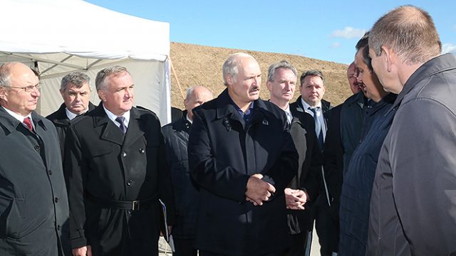 Лукашенко на МКАД
