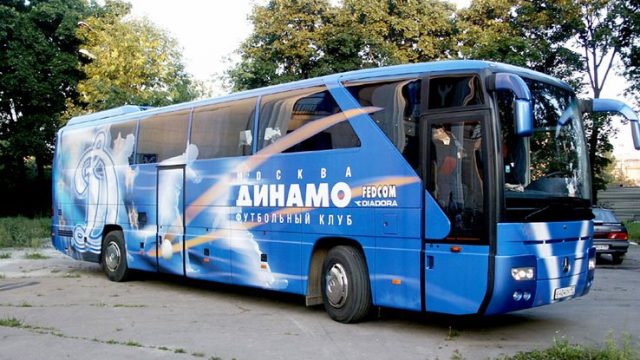 автобус ХК "Динамо-Минск"