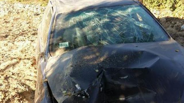 В Минском районе водитель BMW после столкновения с другим автомобилем вылетел в огород