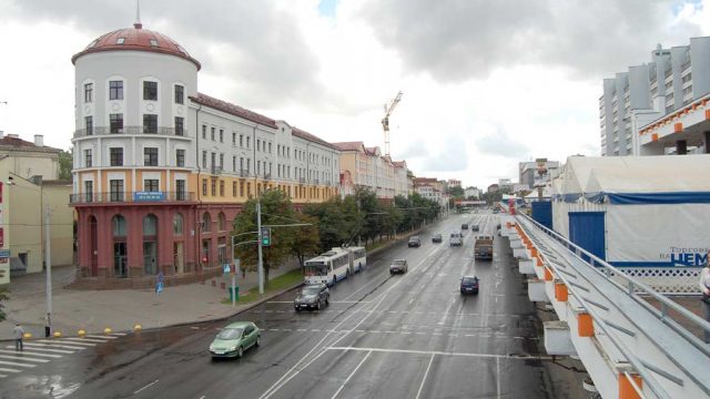 Завтра утром на Немиге в Минске ограничат движение