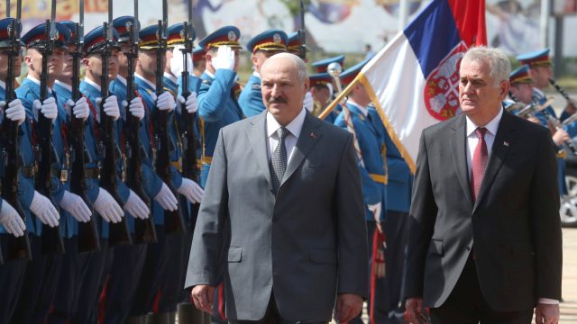 Президента Беларуси и Сербии
