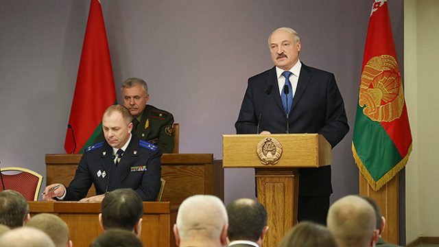 Лукашенко про Шаева 