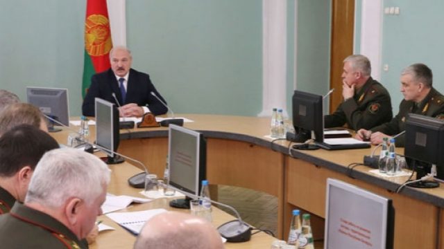 Лукашенко про войска
