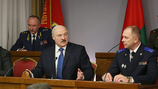 Лукашенко про коррупцию 