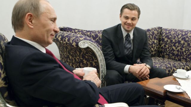 Путин и Ди Каприо