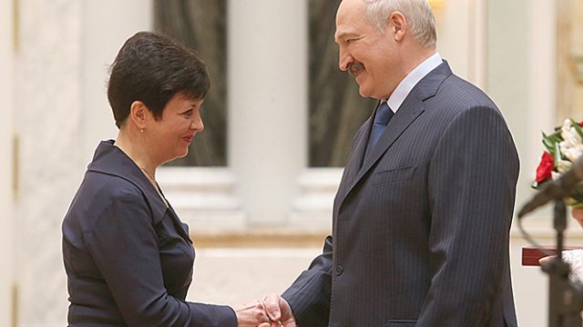 Награждение у Лукашенко