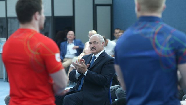 Лукашенко в НОК