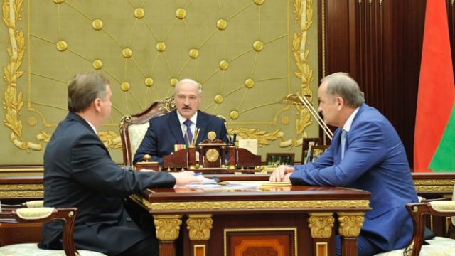 Лукашенко и Кобяков