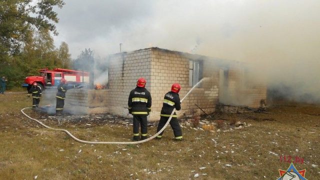Фельдшерско-акушерский пункт сгорел в Жлобинском районе
