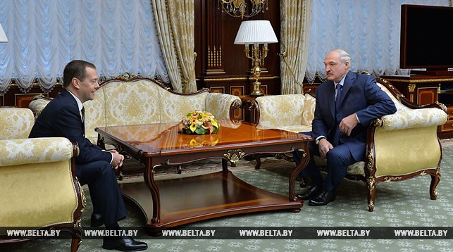 Лукашенко и Медведев