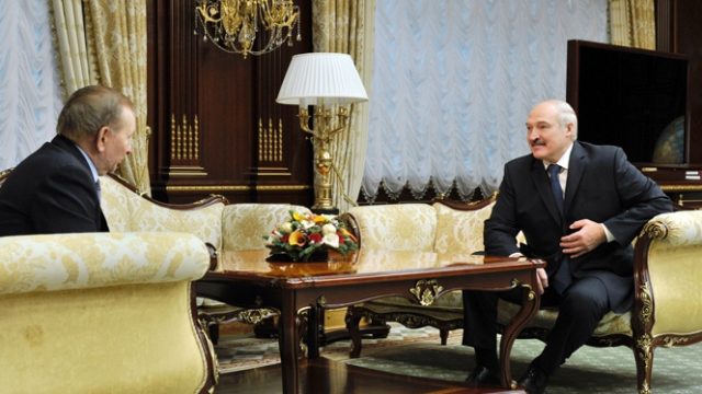 Лукашенко и Кучма 