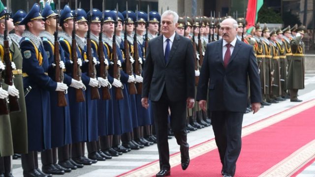Николич и Лукашенко
