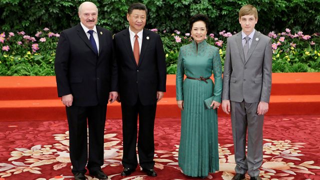 Лукашенко в Китае 