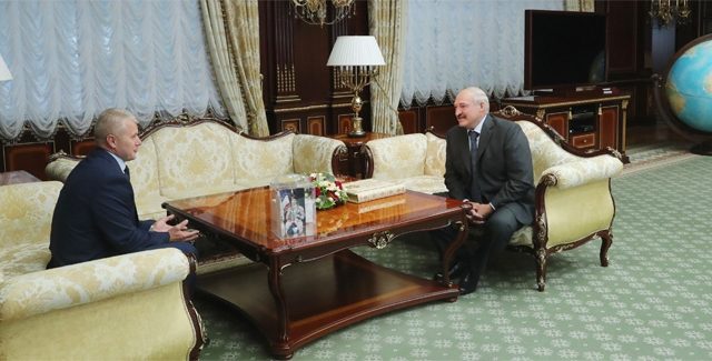 Лукашенко и Новицкий