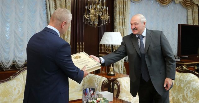Лукашенко и Новицкий